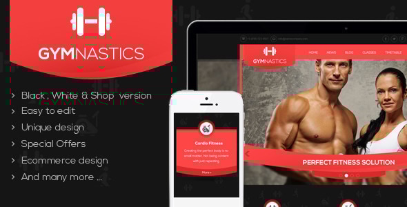 Gymnastics WordPress Theme - Miscellaneous WordPress