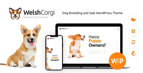 Welsh Corgi | Dog Breeding and Sale WordPress Theme - Retail WordPress