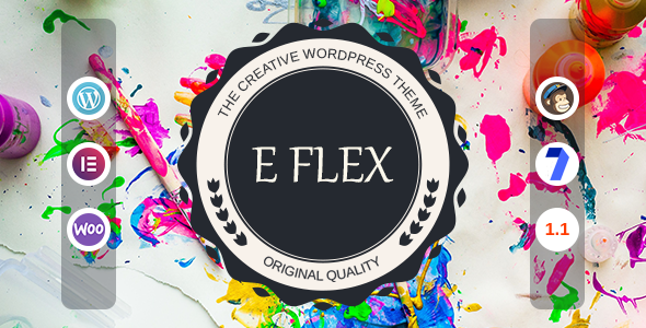 E-Flex - IT Solution WordPress Theme - Technology WordPress
