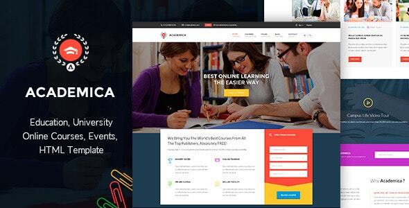 Academica - Educational HTML Theme - Business Corporate