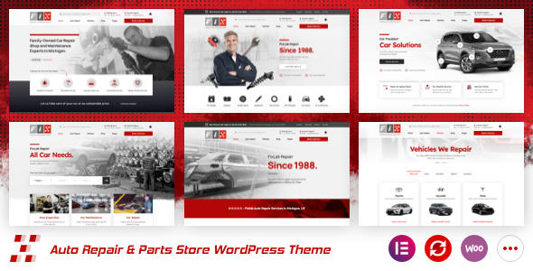 FixLab - Auto Repair WordPress Theme - Business Corporate
