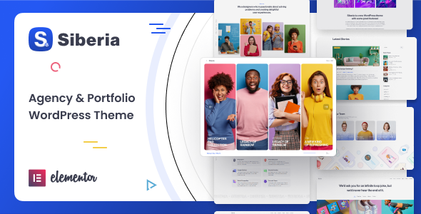 Siberia - Portfolio WordPress Theme - Portfolio Creative