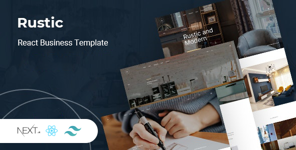 Rustic - React Business Template with Next JS - Business Corporate