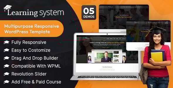 e-Learning - LMS WordPress Theme - Education WordPress