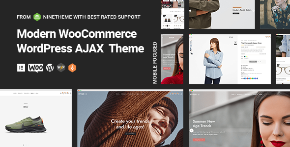 Styler - Elementor Fashion Store eCommerce Theme - WooCommerce eCommerce