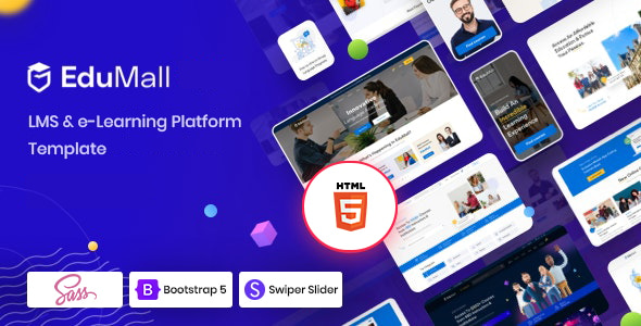 EduMall - LMS & e-Learning Platform Template - Charity Nonprofit