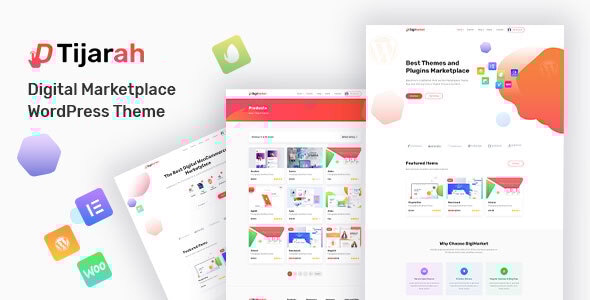 Tijarah | Digital Marketplace WooCommerce Theme - WooCommerce eCommerce