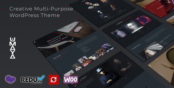 Umaya - Creative Portfolio Agency WordPress Theme - Creative WordPress