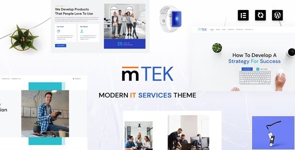 MightyTek | IT Services & Technology WordPress Theme - Software Technology