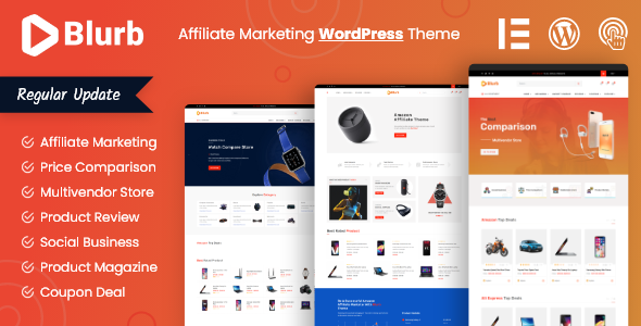 Blurb - Affiliate Marketing WordPress Theme - Blog / Magazine WordPress