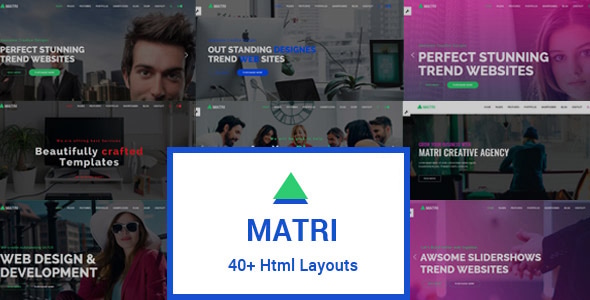 Matri | Responsive Multi-Purpose Drupal Theme - Business Corporate