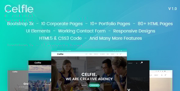 Celfie - Bootstrap Multi-Purpose Drupal 9 Theme - Corporate Drupal