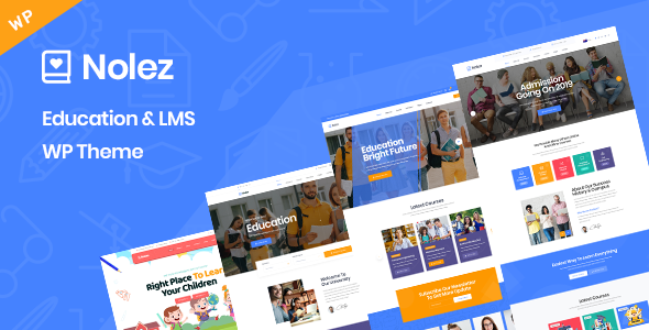Nolez - Education WordPress Theme - Education WordPress