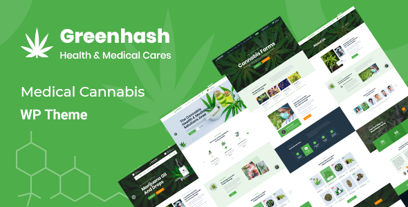 Greenhash - Medical WordPress Theme - Health & Beauty Retail