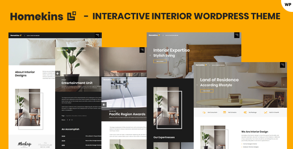 Homekins - Interior WordPress Theme - Business Corporate