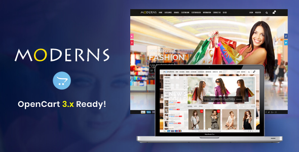 Moderns - OpenCart Theme - OpenCart eCommerce