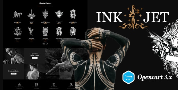 Inkjet - Responsive OpenCart Theme - Shopping OpenCart