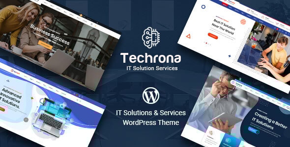 Techrona – IT Solutions & WordPress Theme - Business Corporate