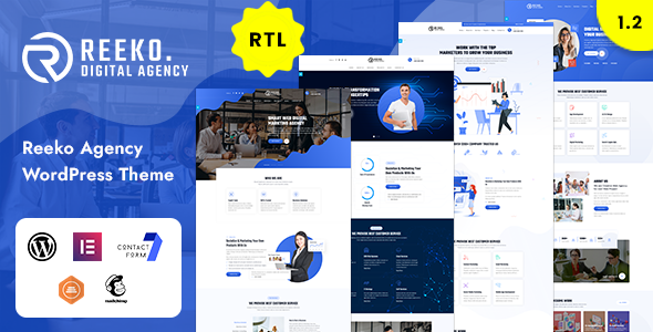 Reeko - IT Solutions & Services WordPress Theme - Technology WordPress