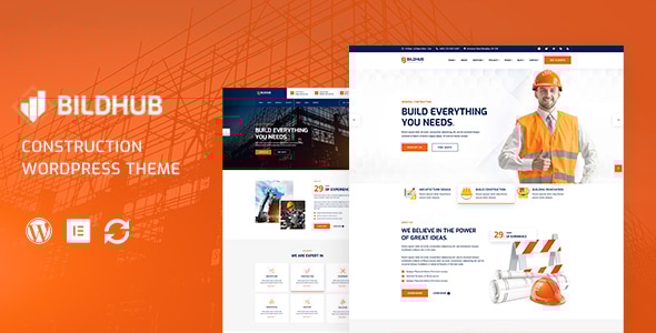 Bildhub - Construction & Building WordPress - Business Corporate