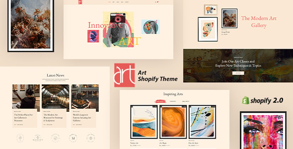 Art Shopify Theme - Shopify eCommerce