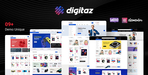 Digitaz - Electronics Elementor WooCommerce Theme - WooCommerce eCommerce