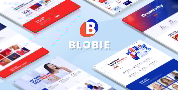 Blobie - Multiconcept Creative WordPress Theme - Creative WordPress