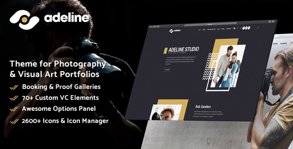 Adeline - Photography Portfolio Theme - Photography Creative