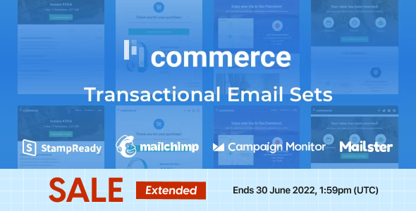 Lil Commerce - Transactional Email Sets + Woo and Shopify Integration - Miscellaneous Email Templates