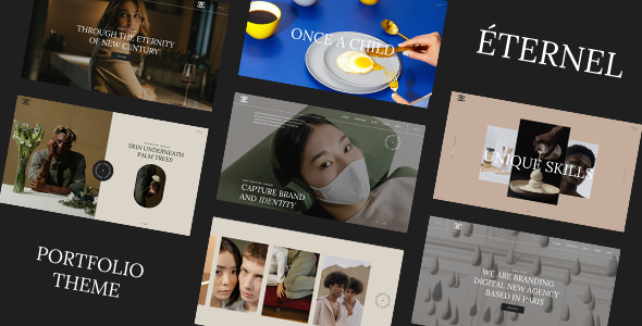 Éternel - Creative Portfolio WordPress Theme - Creative WordPress