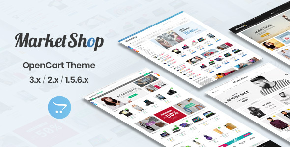 MarketShop - Multi-Purpose OpenCart Theme - OpenCart eCommerce