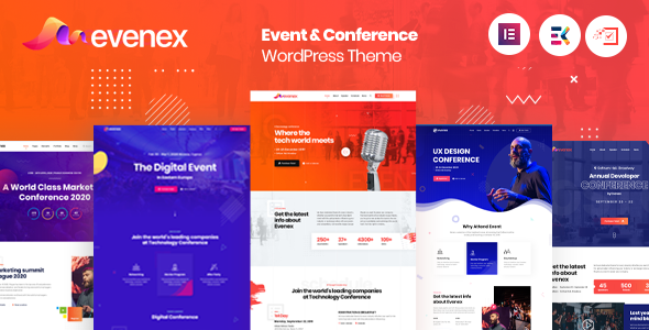 Evenex Event Conference WordPress Theme - Events Entertainment