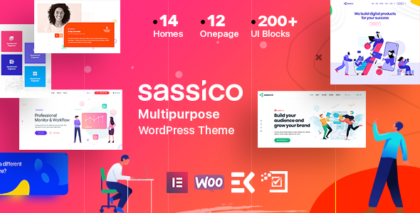 Sassico - Saas Startup Multipurpose WordPress Theme - Software Technology