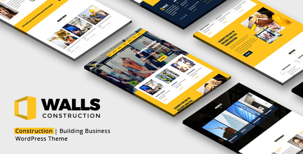 Walls WP - Construction Company WordPress Theme - Business Corporate