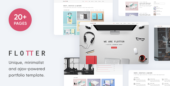 Flotter - Responsive Creative HTML5 Template - Creative Site Templates