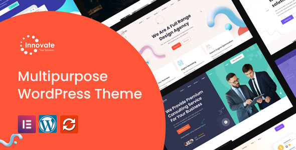 Innovate - Elementor Multipurpose WordPress Theme - Corporate WordPress