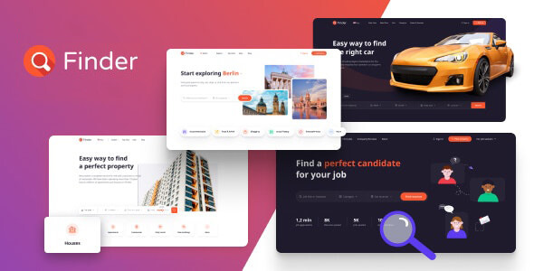 Finder - Multipurpose Directory & Listing WordPress theme - Directory & Listings Corporate