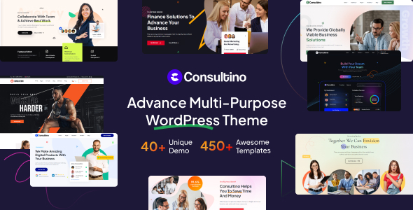 Consultino - Multipurpose WordPress Theme - Business Corporate