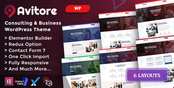Avitore - Consulting Business WordPress - Business Corporate