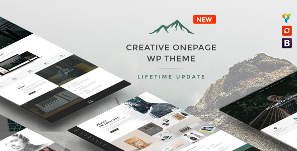 Luvaniz - Creative One Page WordPress Theme - Creative WordPress