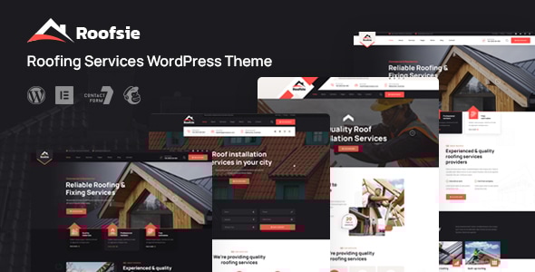 Roofsie - Roofing Services WordPress Theme - Business Corporate
