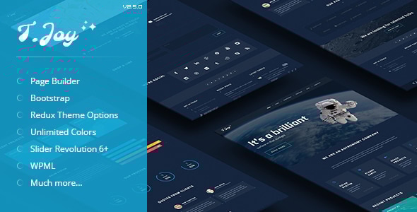 T.Joy - Astronomy WordPress Theme - Miscellaneous WordPress