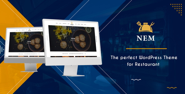 NEM - Restaurant WordPress Theme - Restaurants & Cafes Entertainment