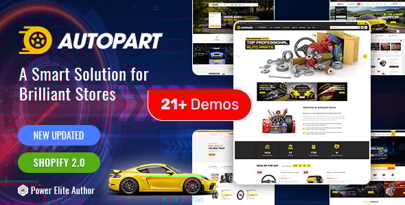AutoParts – The Auto Parts, Tools, Equipments and Accessories Store Shopify Theme with Sections - Shopify eCommerce