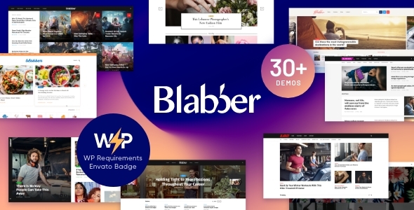 Blabber | Elementor Blog & News Magazine Theme - News / Editorial Blog / Magazine