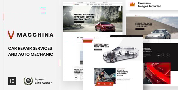 Macchina - Auto Repair WordPress Theme - Business Corporate