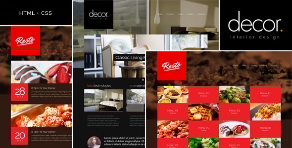 Decor - Modern Interior Design Bootstrap 5 Template - Business Corporate