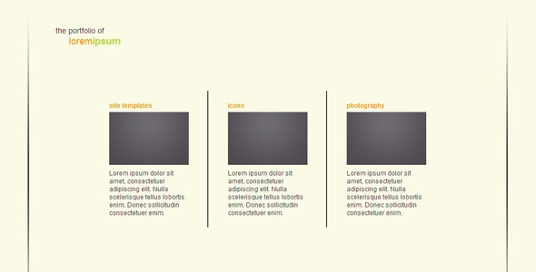 Simple Transitions Portfolio - Portfolio Creative