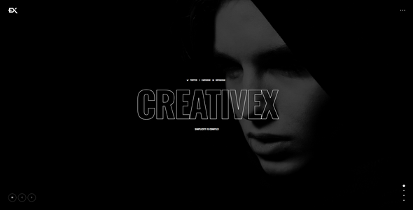 Creativex - A Bold Portfolio WordPress Theme - Portfolio Creative