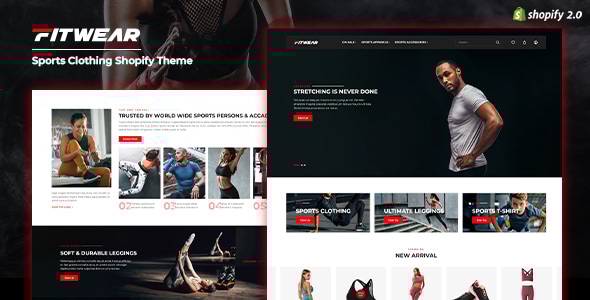 Fitwear - Sports Clothing & Fitness Equipment Shopify Theme - Shopify eCommerce